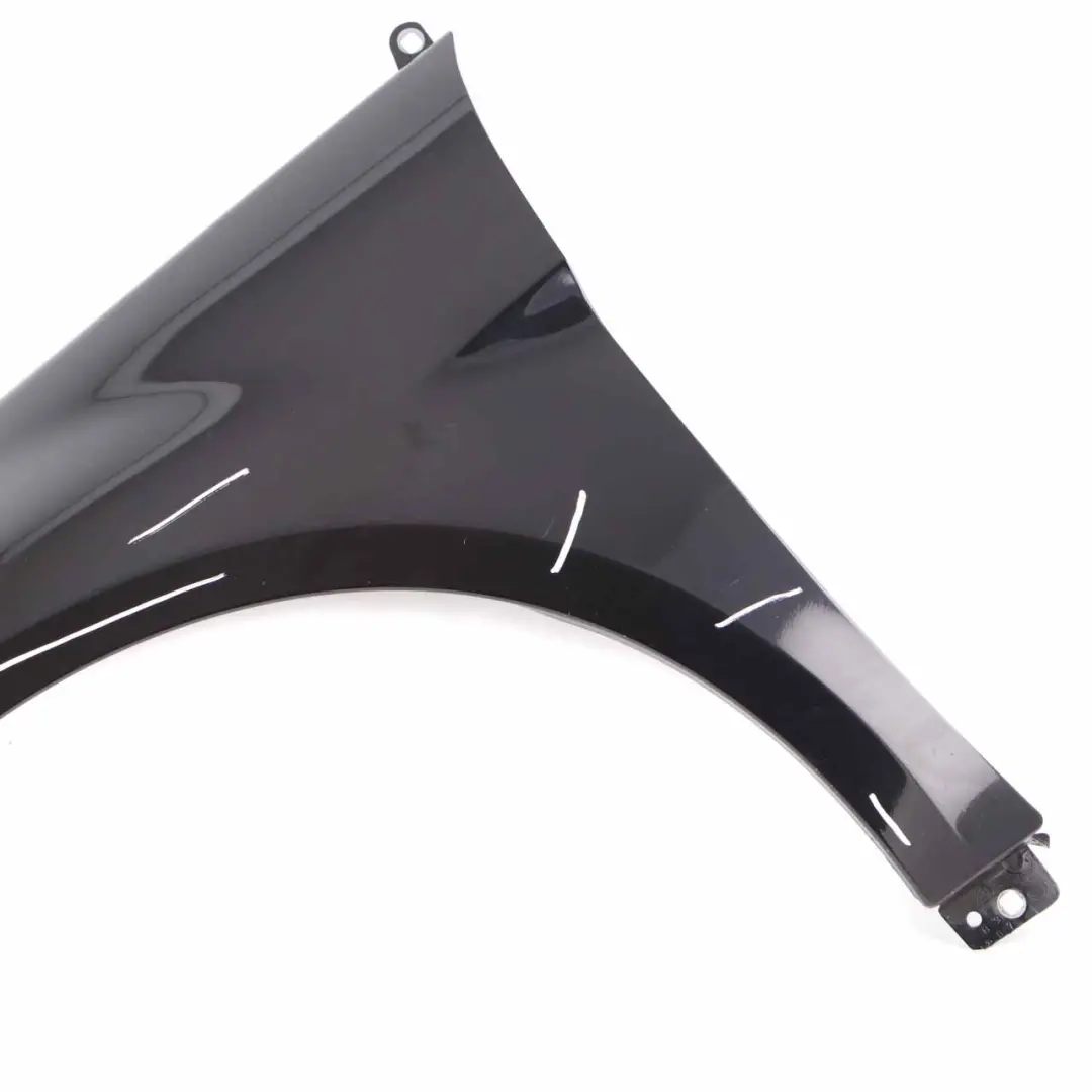 Side Wing Panel Front Left N/S Fender Night Black Metallic - 696 to Mercedes W245 with Part number A1698800718 Mercedes W245 Side Wing Panel Front Left N/S Fender Night Black Metallic - 696 - SKU A1698800718-NIB - Part number A1698800718