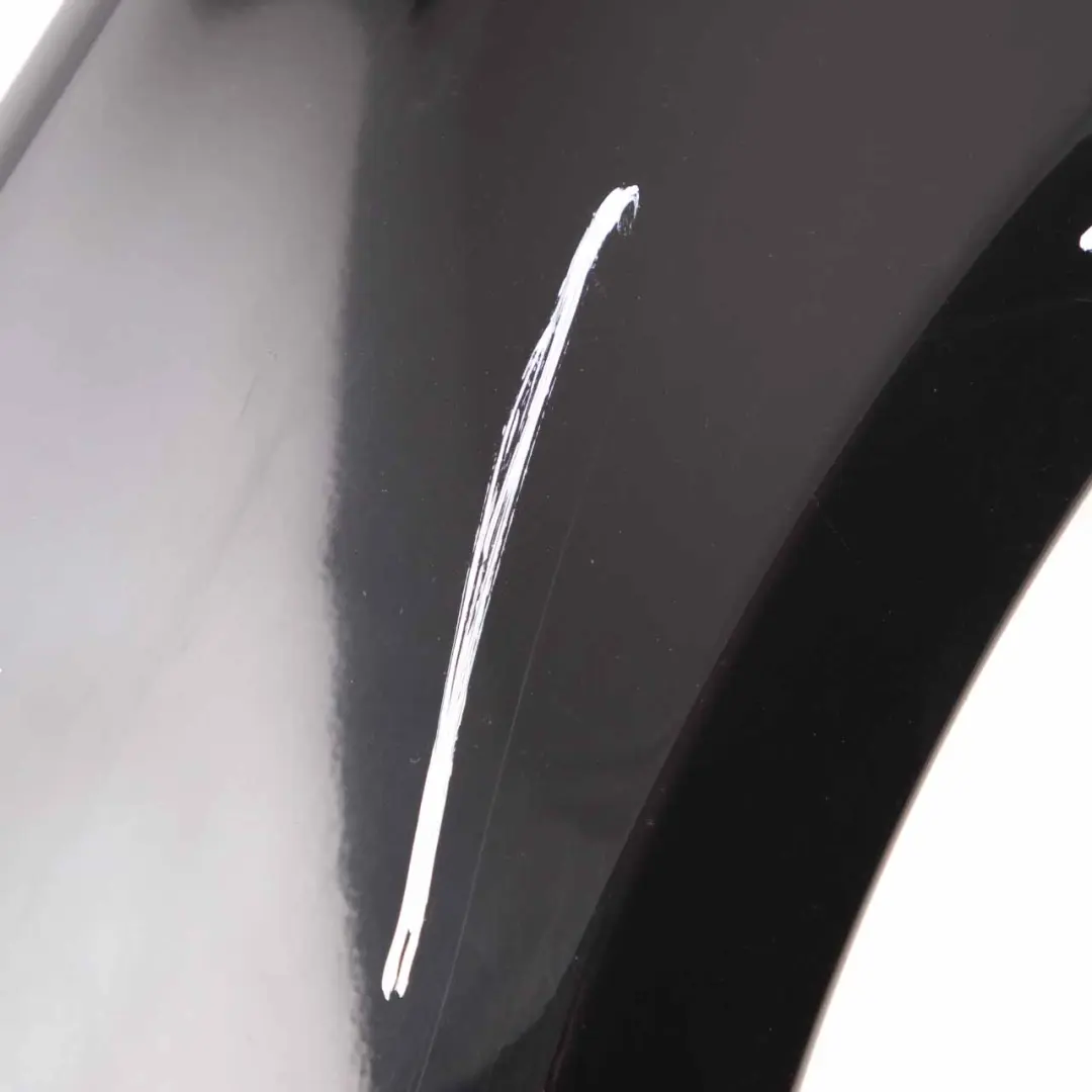 Side Wing Panel Front Left N/S Fender Night Black Metallic - 696 to Mercedes W245 with Part number A1698800718 Mercedes W245 Side Wing Panel Front Left N/S Fender Night Black Metallic - 696 - SKU A1698800718-NIB - Part number A1698800718