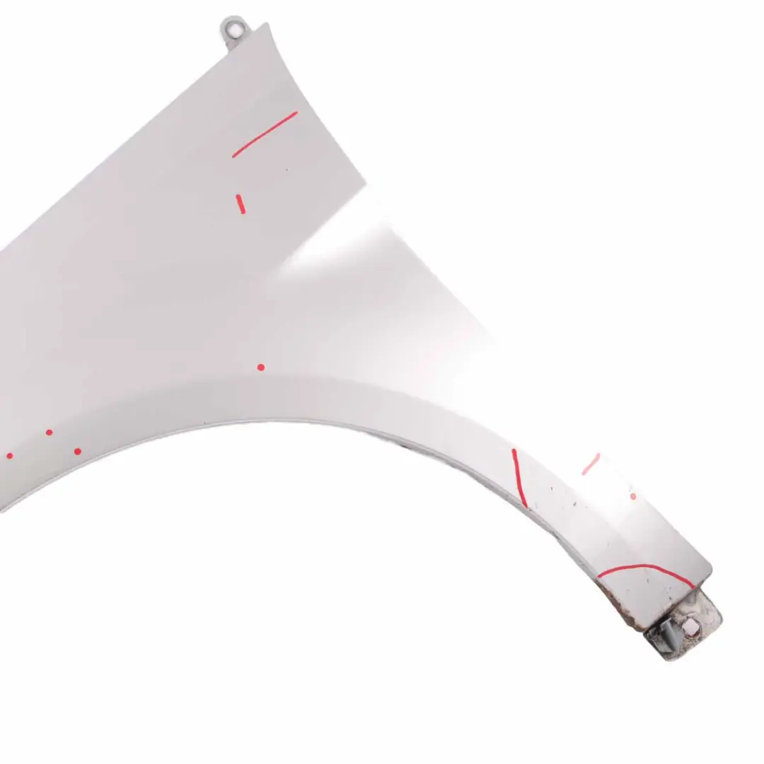 Front Left N/S Side Panel Wing Fender Polar Silver Metallic - 761 to Mercedes W245 with Part number A1698800718 Mercedes W245 Front Left N/S Side Panel Wing Fender Polar Silver Metallic - 761 - SKU A1698800718-PLS - Part number A1698800718