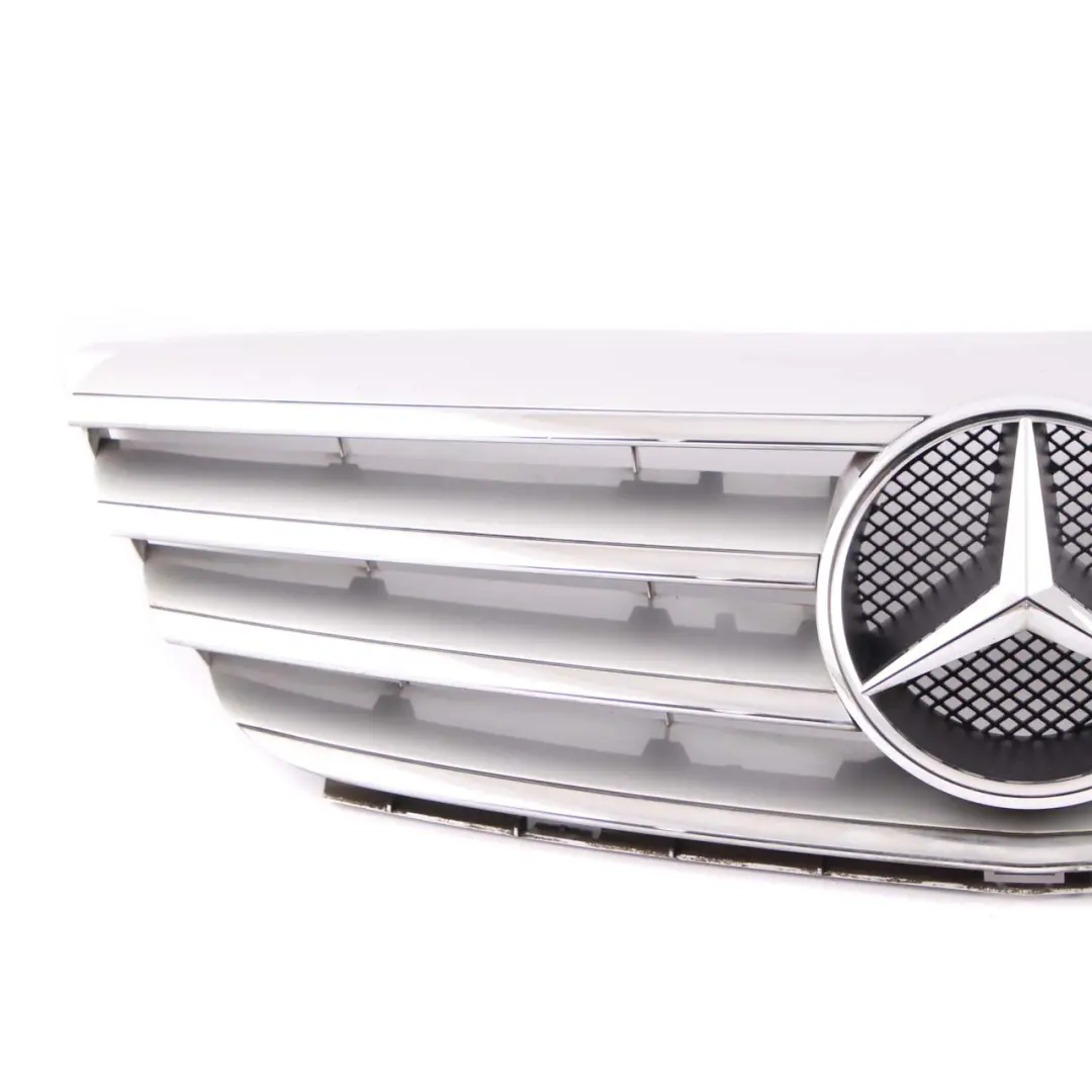 Front Hood Bonnet Radiator Grille Beam Trim Panel Silver Chrome to Mercedes W245 with Part number A1698800783 Mercedes W245 Front Hood Bonnet Radiator Grille Beam Trim Panel Silver Chrome - SKU A1698800783-1 - Part number A1698800783