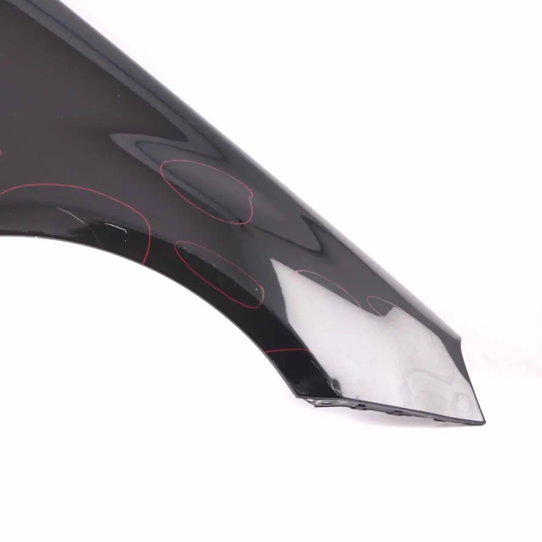 Side Wing Panel Front Right O/S Fender Cover Cosmic Black - 191 to Mercedes W245 with Part number A1698800818 Mercedes W245 Side Wing Panel Front Right O/S Fender Cover Cosmic Black - 191 - SKU A1698800818-KB1 - Part number A1698800818