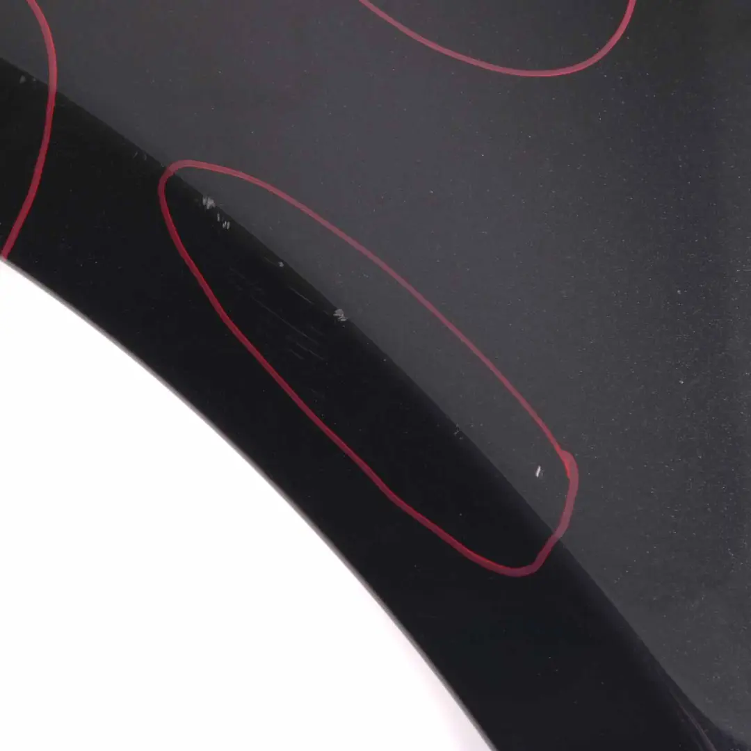 Side Wing Panel Front Right O/S Fender Cover Cosmic Black - 191 to Mercedes W245 with Part number A1698800818 Mercedes W245 Side Wing Panel Front Right O/S Fender Cover Cosmic Black - 191 - SKU A1698800818-KB1 - Part number A1698800818