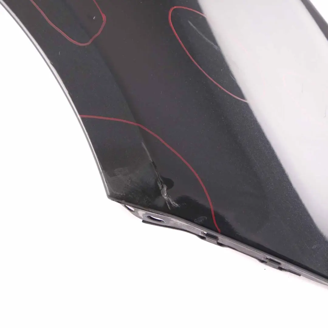 Side Wing Panel Front Right O/S Fender Cover Cosmic Black - 191 to Mercedes W245 with Part number A1698800818 Mercedes W245 Side Wing Panel Front Right O/S Fender Cover Cosmic Black - 191 - SKU A1698800818-KB1 - Part number A1698800818