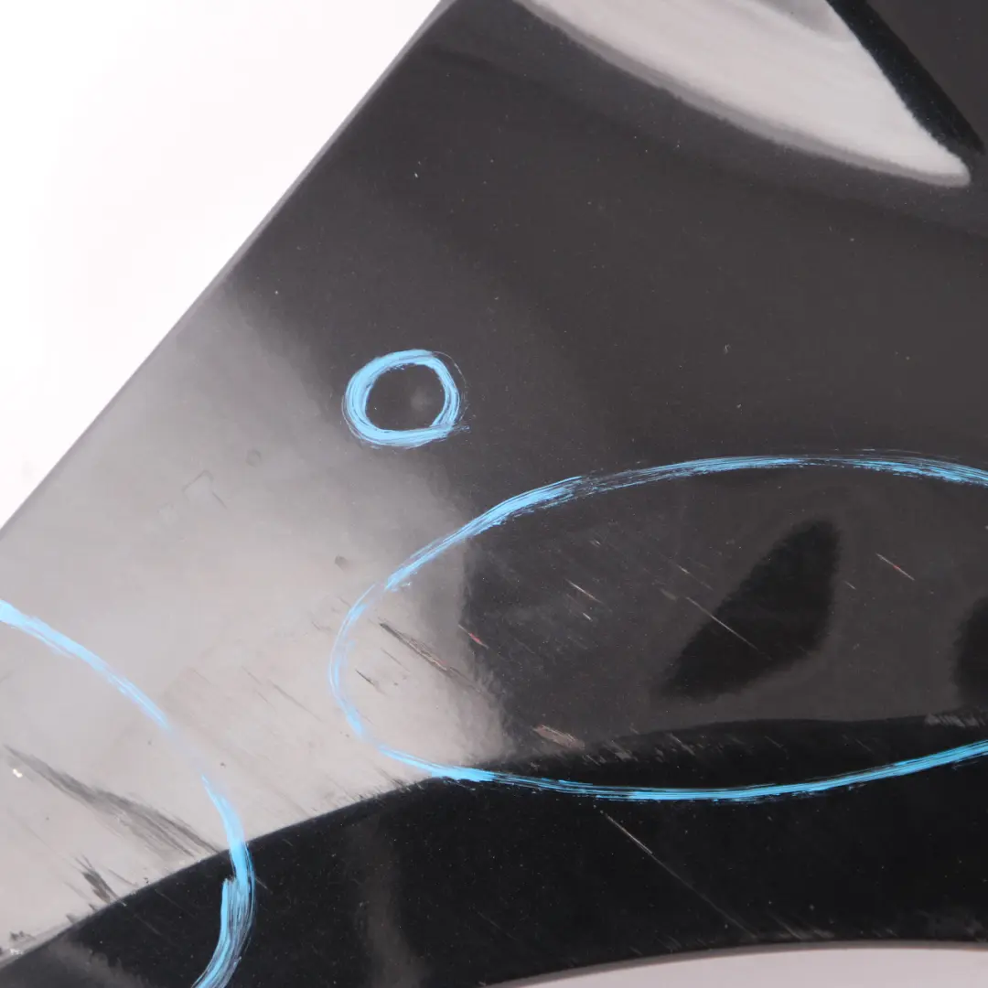 Side Panel Front Right O/S Wing Fender Cosmic Black - 191 to Mercedes W245 with Part number A1698800818 Mercedes W245 Side Panel Front Right O/S Wing Fender Cosmic Black - 191 - SKU A1698800818-KB - Part number A1698800818