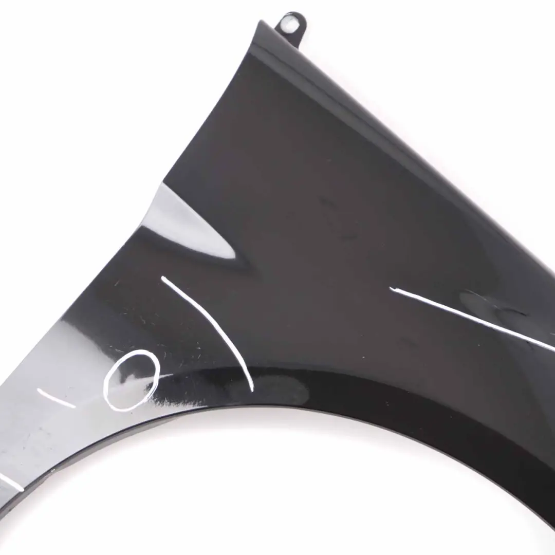 Side Wing Panel Front Right O/S Fender Cover Night Black - 696 to Mercedes W245 with Part number A1698800818 Mercedes W245 Side Wing Panel Front Right O/S Fender Cover Night Black - 696 - SKU A1698800818-NIB - Part number A1698800818