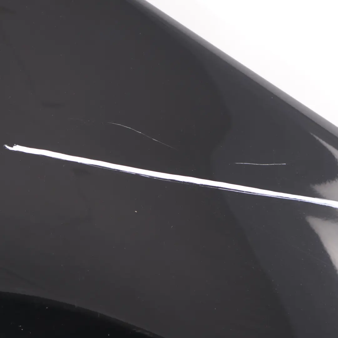 Mercedes W245 Side Wing Panel Front Right O/S Fender Cover Night Black - 696 - SKU A1698800818-NIB - Part number A1698800818