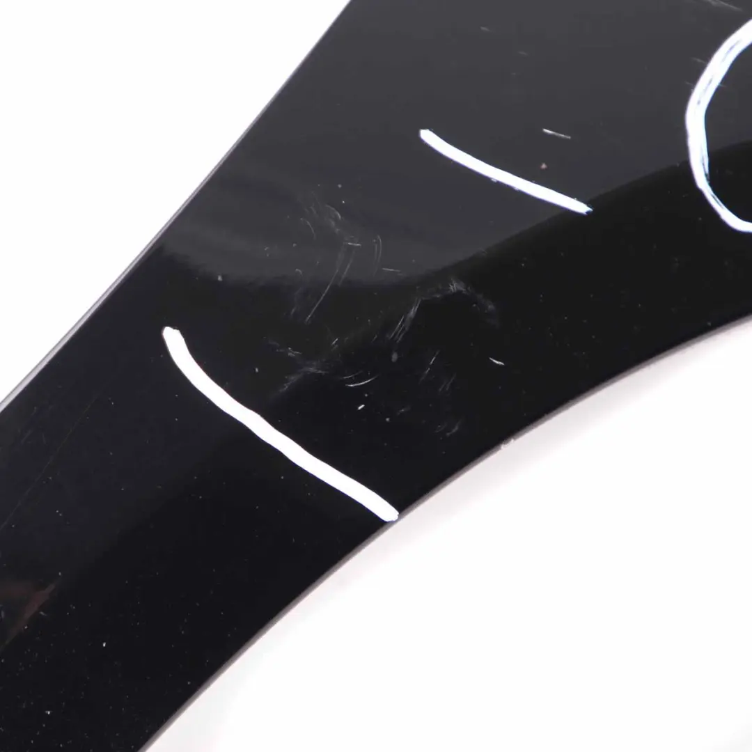 Side Wing Panel Front Right O/S Fender Cover Night Black - 696 to Mercedes W245 with Part number A1698800818 Mercedes W245 Side Wing Panel Front Right O/S Fender Cover Night Black - 696 - SKU A1698800818-NIB - Part number A1698800818