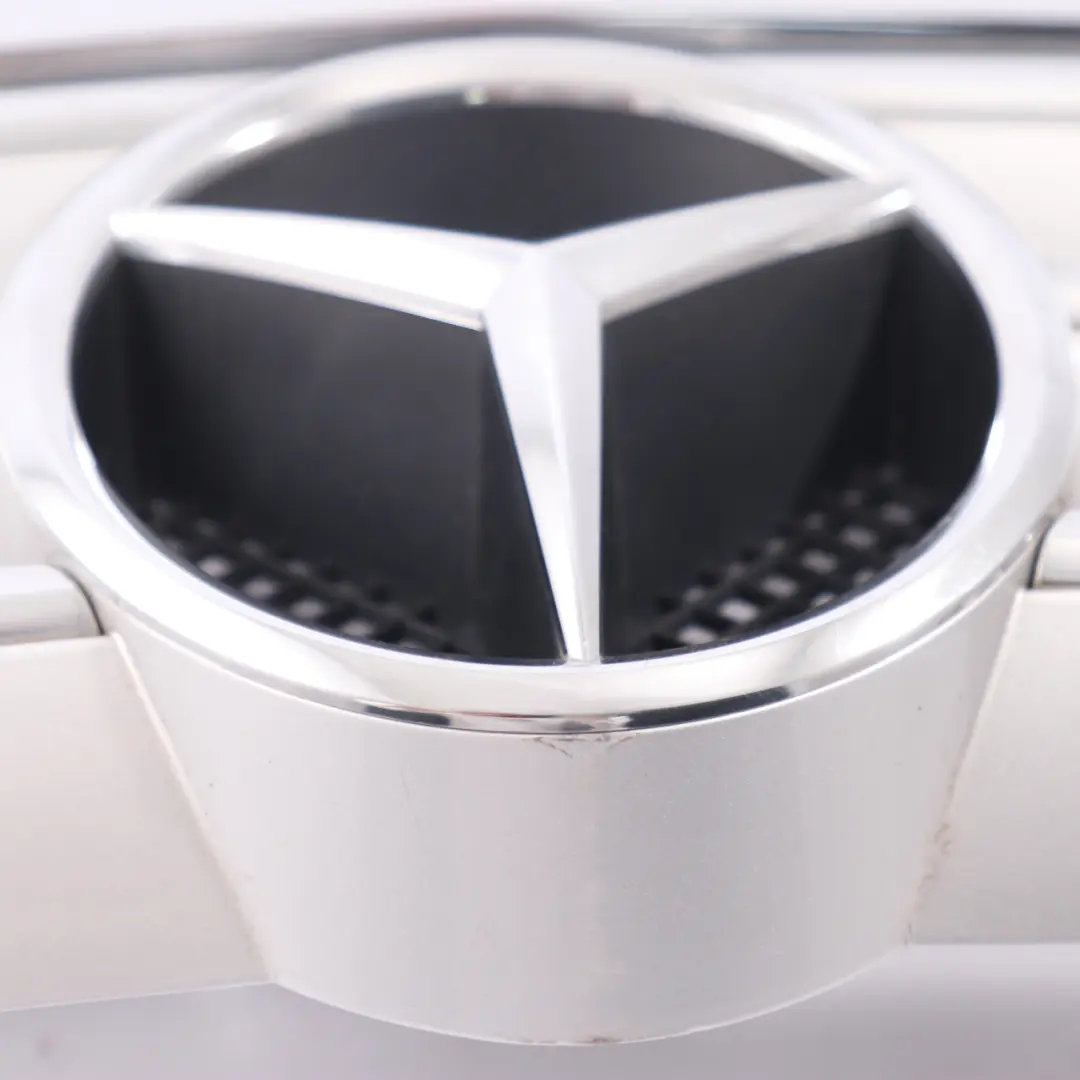 Front Hood Radiator Bumper Grille Panel Cover Chrome to Mercedes W169 with Part number A1698800983 Mercedes W169 Front Hood Radiator Bumper Grille Panel Cover Chrome - SKU A1698800983 - Part number A1698800983