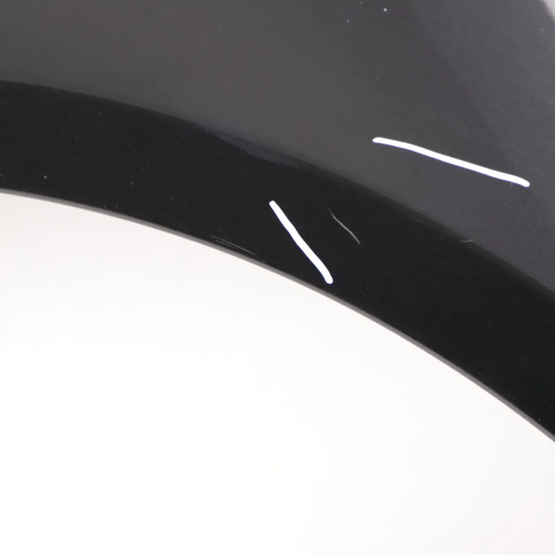 Side Panel Front Right O/S Wing Fender Kosmos Cosmic Black - 191 to Mercedes W245 with Part number A1698801018 Mercedes W245 Side Panel Front Right O/S Wing Fender Kosmos Cosmic Black - 191 - SKU A1698801018-KB - Part number A1698801018