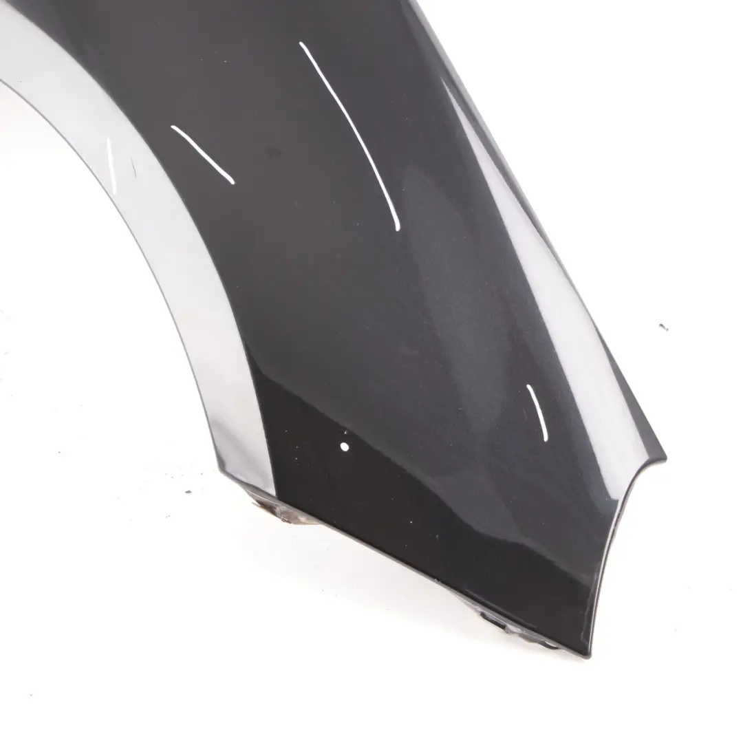 Side Panel Front Right O/S Wing Fender Kosmos Cosmic Black - 191 to Mercedes W245 with Part number A1698801018 Mercedes W245 Side Panel Front Right O/S Wing Fender Kosmos Cosmic Black - 191 - SKU A1698801018-KB - Part number A1698801018