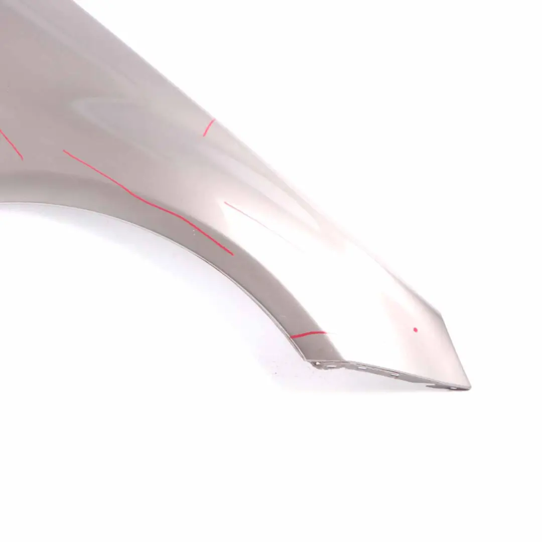 Mercedes W245 Side Wing Panel Fender Front Right O/S Comet Grey Metallic - 748 - SKU A1698801018-KMG - Part number A1698801018