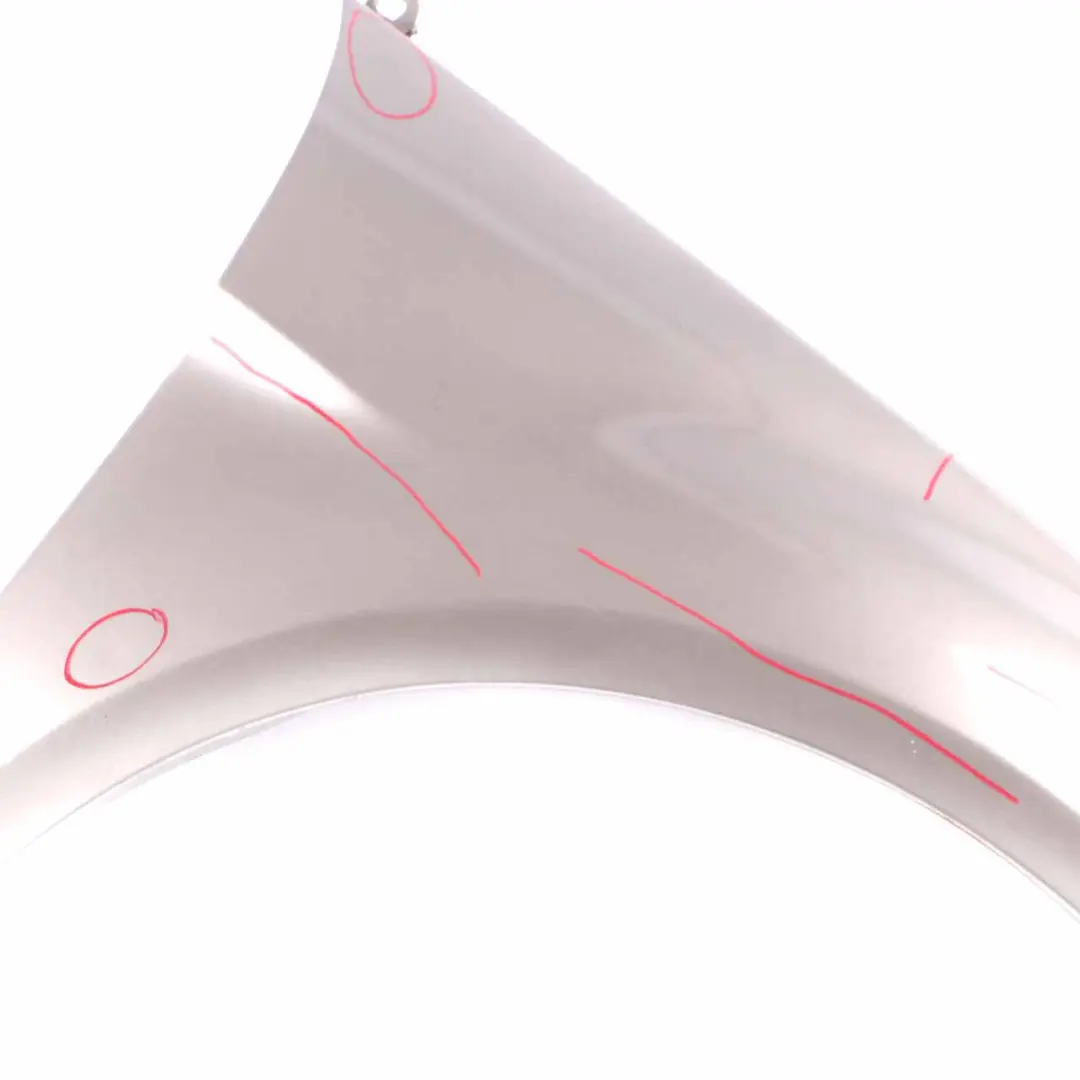 Side Wing Panel Fender Front Right O/S Comet Grey Metallic - 748 to Mercedes W245 with Part number A1698801018 Mercedes W245 Side Wing Panel Fender Front Right O/S Comet Grey Metallic - 748 - SKU A1698801018-KMG - Part number A1698801018