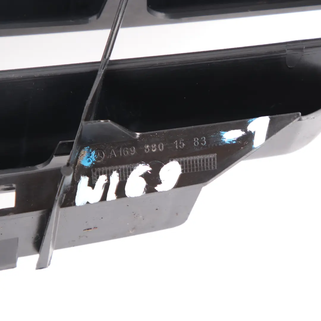 Front Hood Bonnet Radiator Grille Beam Cover Black to Mercedes W169 with Part number A1698801583 Mercedes W169 Front Hood Bonnet Radiator Grille Beam Cover Black - SKU A1698801583-1 - Part number A1698801583