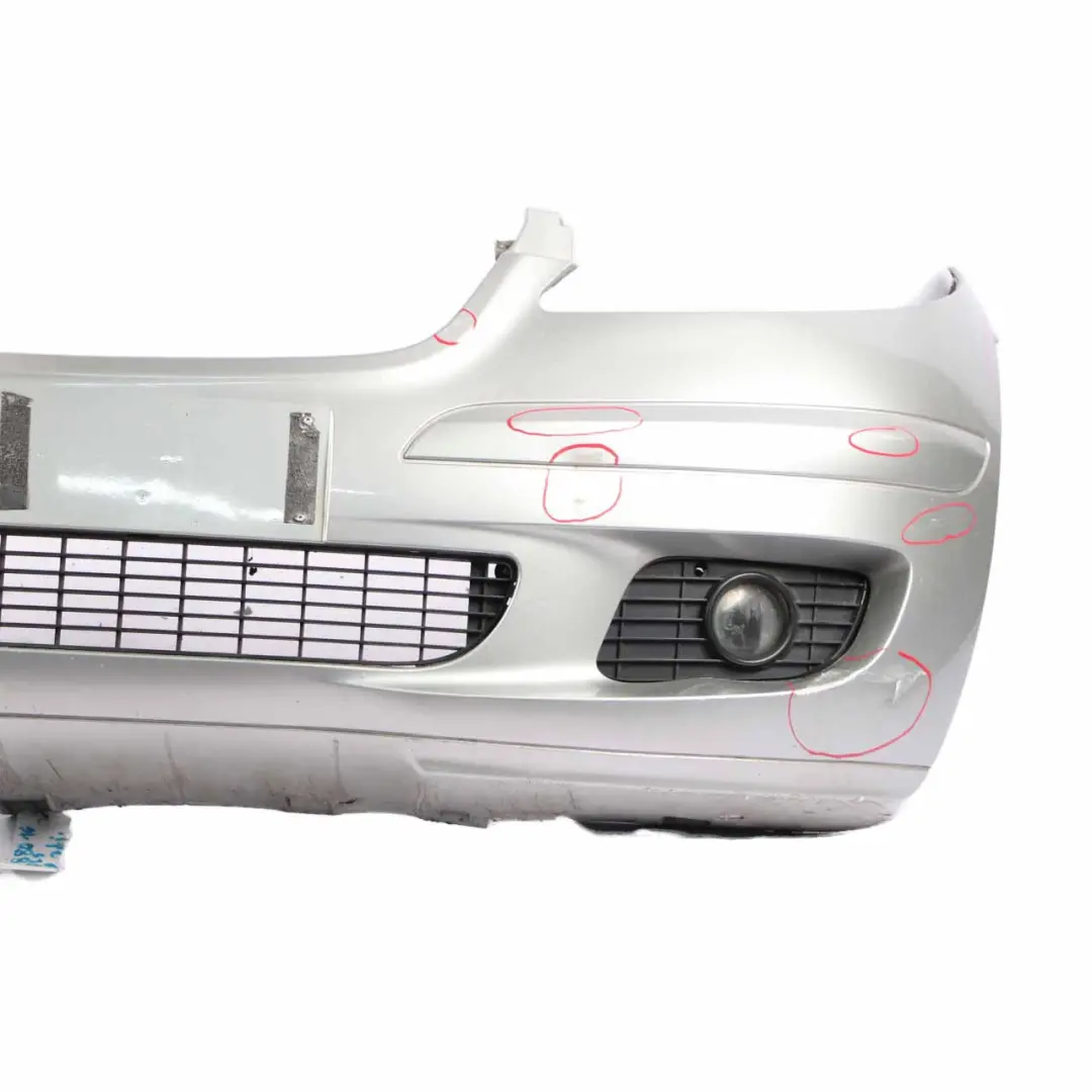 Mercedes W169 Front Bumper Trim Panel Covering Polar Silver Metallic - 761 - SKU A1698801640-PS - Part number A1698801640