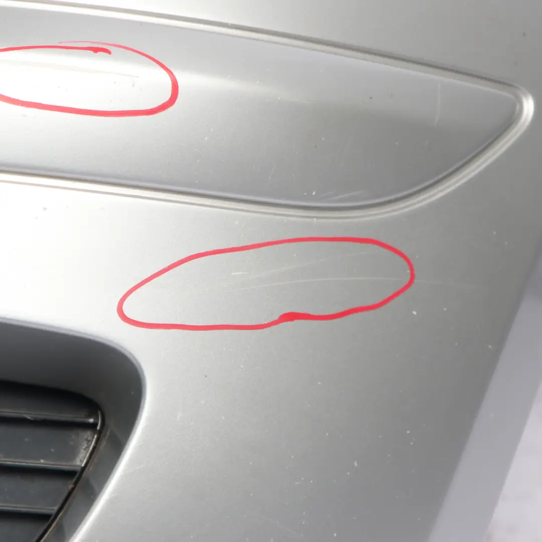 Mercedes W169 Front Bumper Trim Panel Covering Polar Silver Metallic - 761 - SKU A1698801640-PS - Part number A1698801640