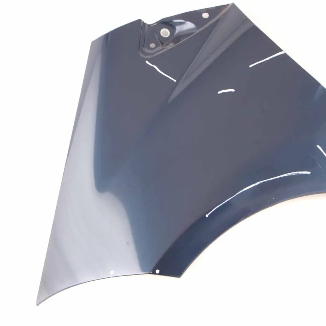 Mercedes W169 Front Left N/S Side Panel Wing Fender Atoll Blue Metallic - 375 - SKU A1698810101-AB - Part number A1698810101