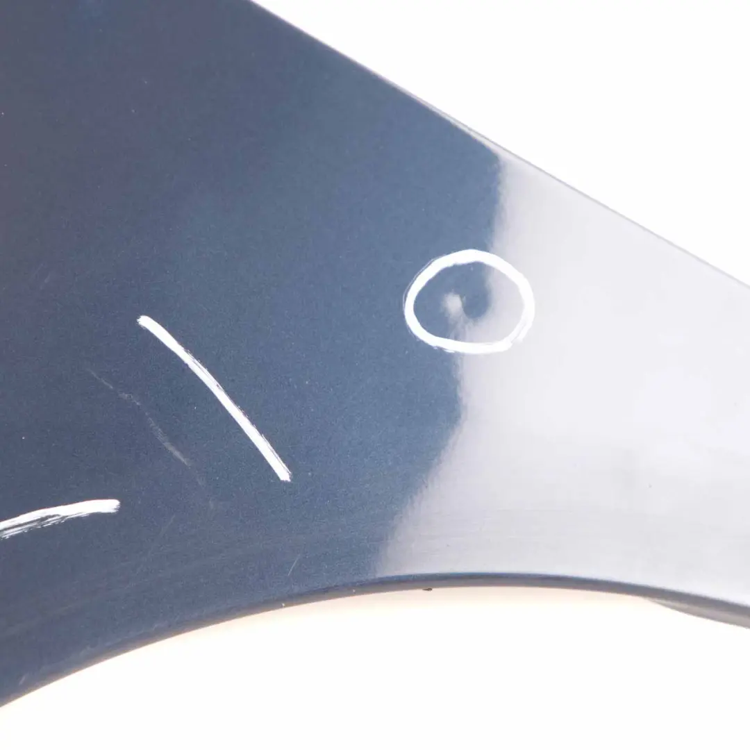 Mercedes W169 Front Left N/S Side Panel Wing Fender Atoll Blue Metallic - 375 - SKU A1698810101-AB - Part number A1698810101