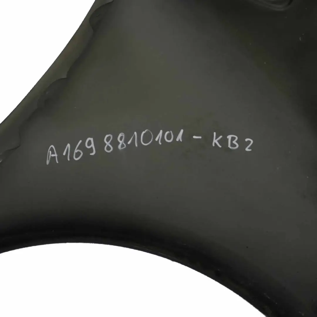 Mercedes W169 Side Panel Front Left N/S Wing Fender Cover Kosmos Black - 191 - SKU A1698810101-KB2 - Part number A1698810101