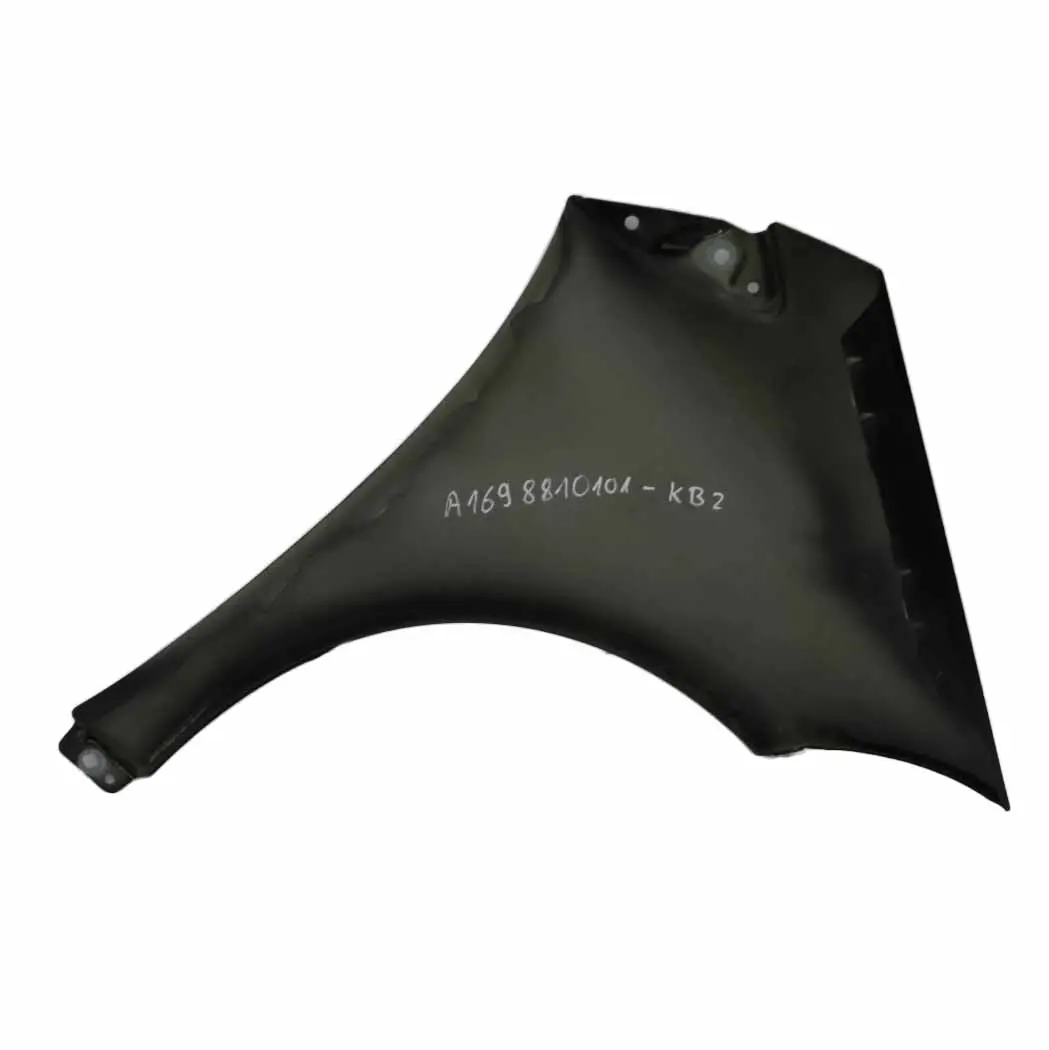Mercedes W169 Side Panel Front Left N/S Wing Fender Cover Kosmos Black - 191 - SKU A1698810101-KB2 - Part number A1698810101