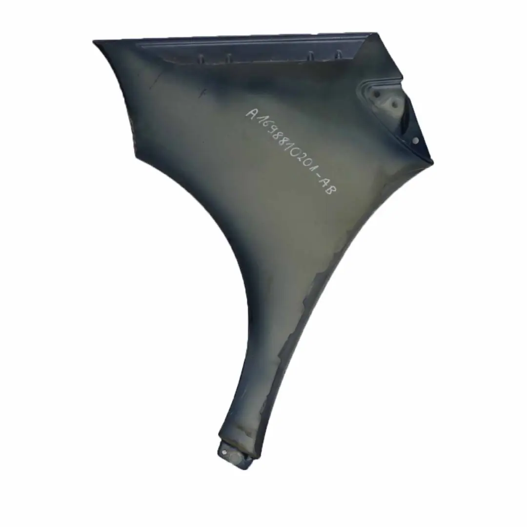 Mercedes W169 Pannello laterale anteriore destro Parafango Atollo Blu - 375 - SKU A1698810201-AB - Numero di parte 8810201