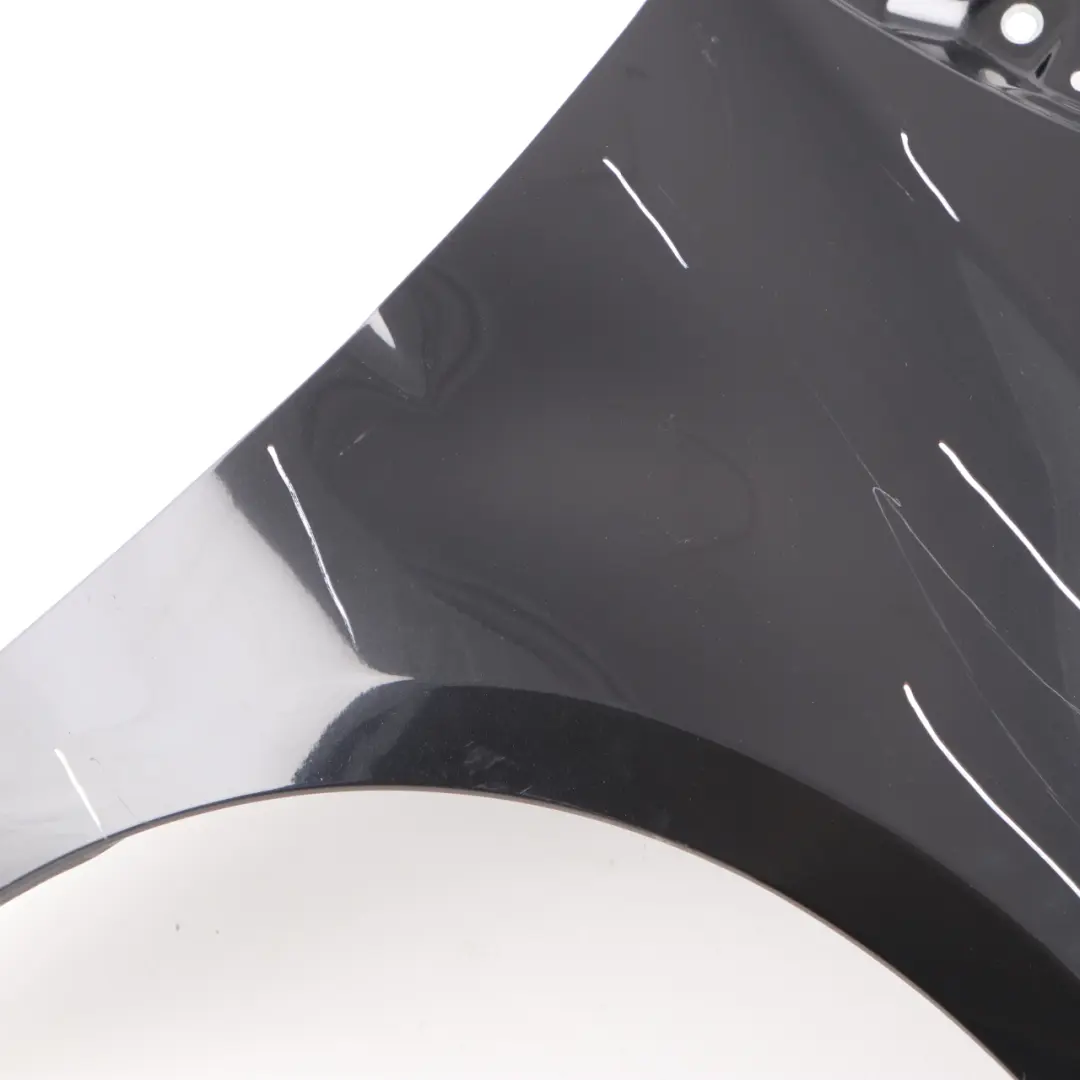 Side Wing Panel Front Right O/S Fender Cover Kosmos Black - 191 to Mercedes W169 with Part number A1698810201 Mercedes W169 Side Wing Panel Front Right O/S Fender Cover Kosmos Black - 191 - SKU A1698810201-KB - Part number A1698810201