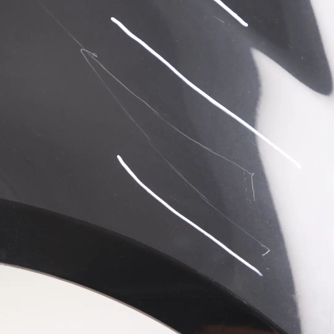 Side Wing Panel Front Right O/S Fender Cover Kosmos Black - 191 to Mercedes W169 with Part number A1698810201 Mercedes W169 Side Wing Panel Front Right O/S Fender Cover Kosmos Black - 191 - SKU A1698810201-KB - Part number A1698810201