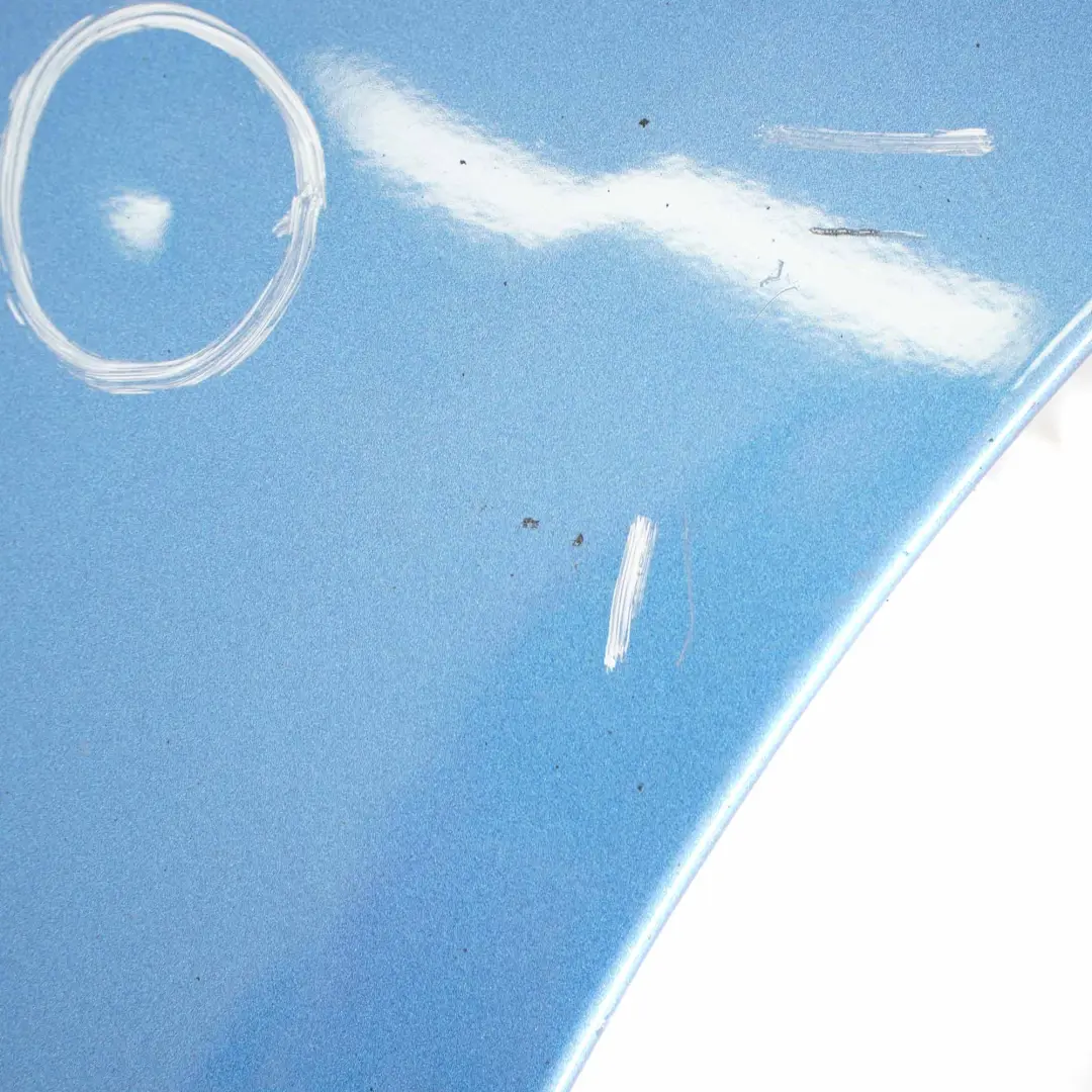 Mercedes W169 Side Wing Panel Front Right O/S Fender Cover Mistral Blue - 955 - SKU A1698810201-MBL - Part number A1698810201