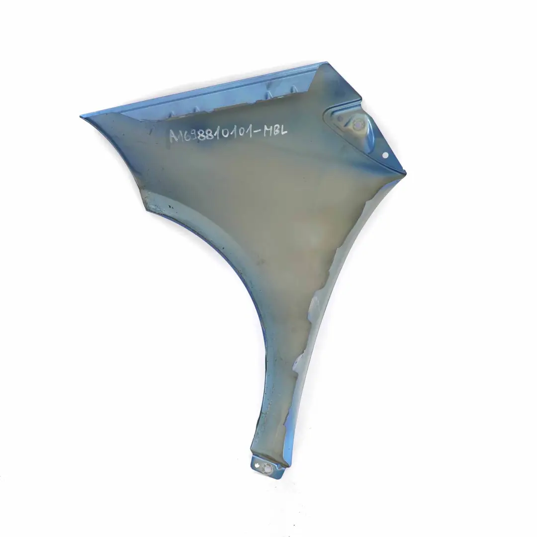 Panel lateral derecho delantero Guardabarros Mistral Azul - 955 para Mercedes W169 con número de pieza A1698810201 Mercedes W169 Panel lateral derecho delantero Guardabarros Mistral Azul - 955 - SKU A1698810201-MBL - Número de pieza A1698810201