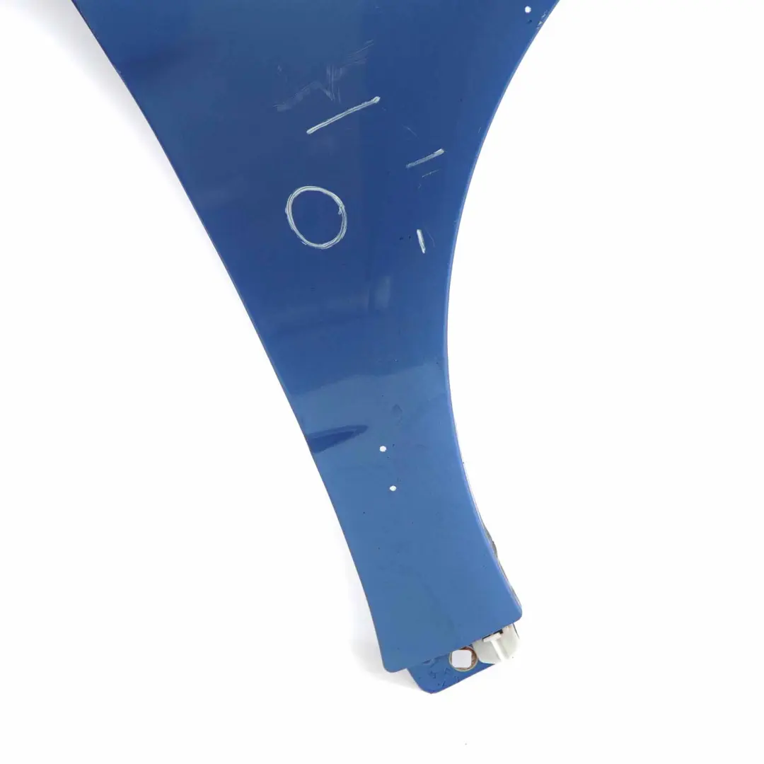 Mercedes W169 Panel lateral derecho delantero Guardabarros Mistral Azul - 955 - SKU A1698810201-MBL - Número de pieza A1698810201