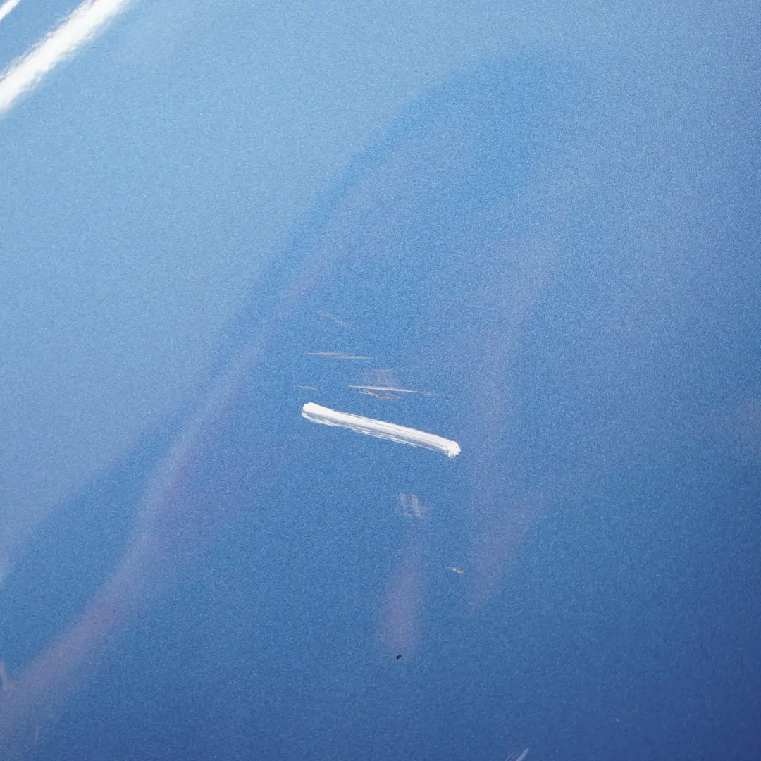 Mercedes W169 Seitenkotflügel vorne rechts Fender Cover Mistral Blau - 955 - SKU A1698810201-MBL - Teilenummer A1698810201