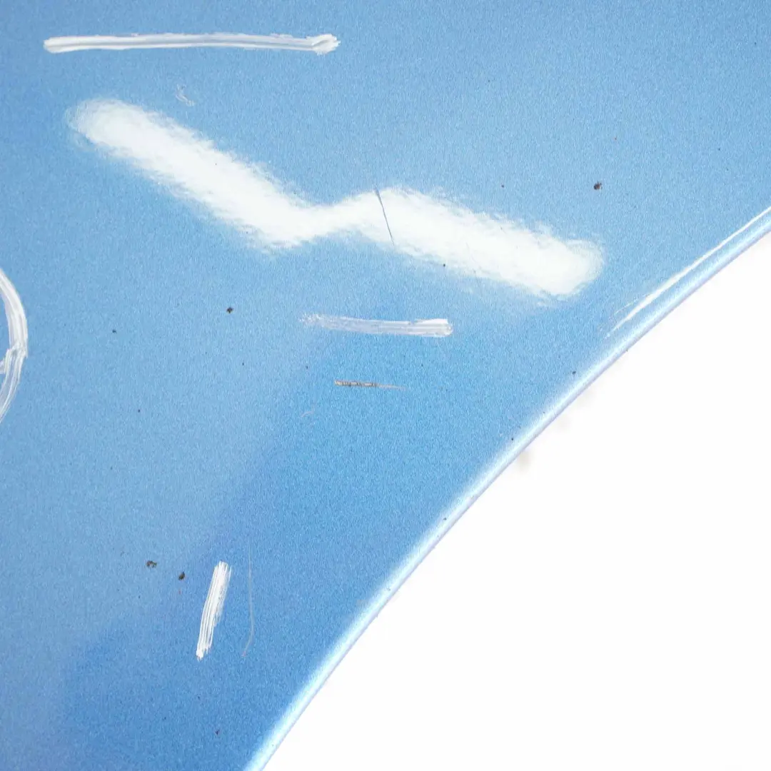 Mercedes W169 Panel lateral derecho delantero Guardabarros Mistral Azul - 955 - SKU A1698810201-MBL - Número de pieza A1698810201