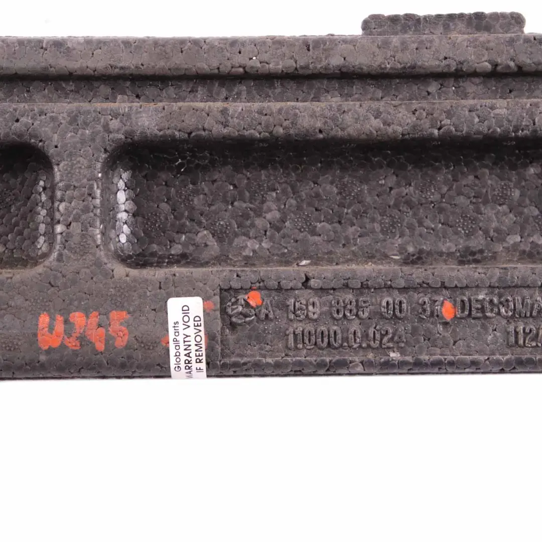 Mercedes W169 Front Bumper Centre Impact Carrier Absorber - SKU A1698850037 - Part number A1698850037