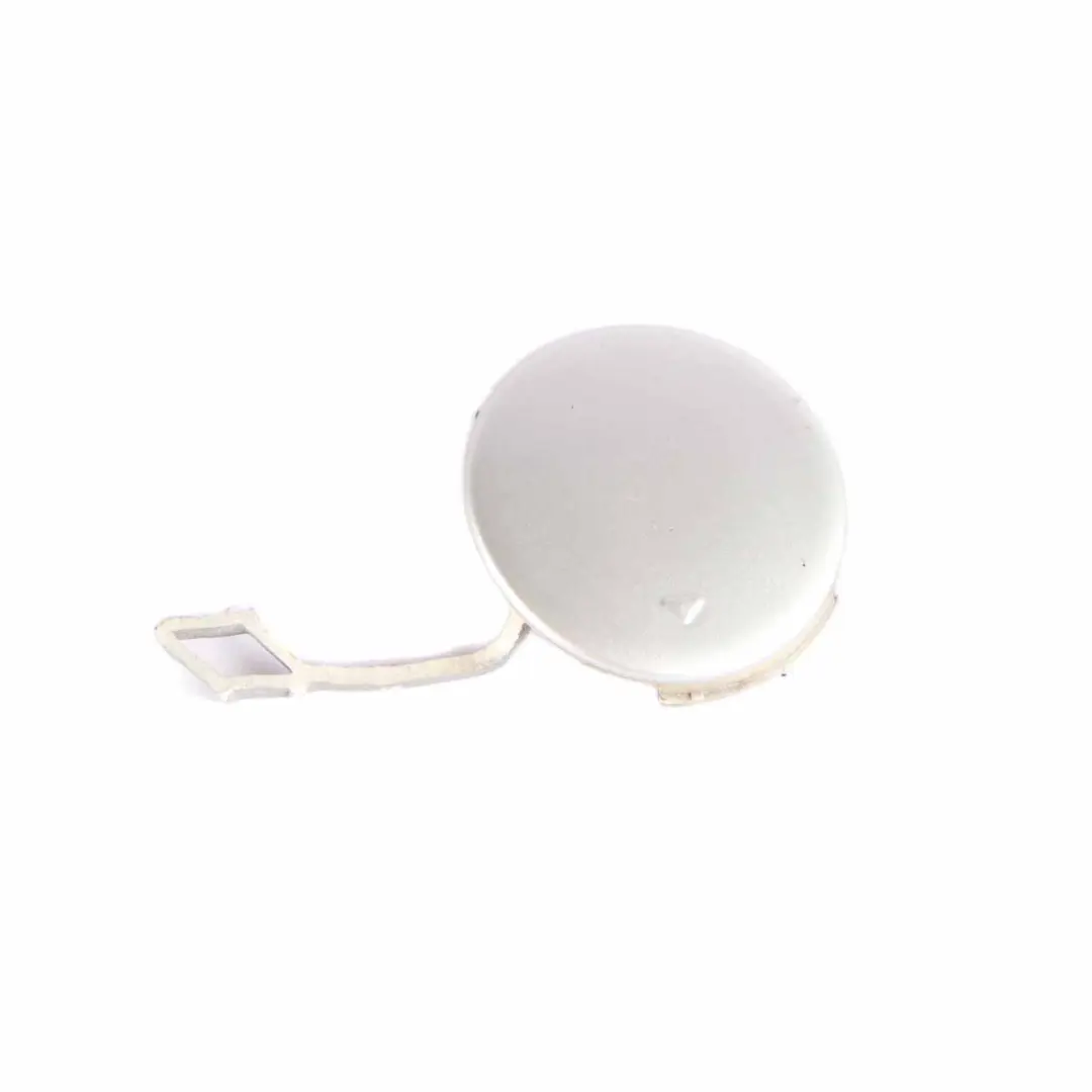 Mercedes W169 Rear Bumper Towing Eye Cover Trim Cap Polar Silver Metallic 761 - SKU A1698850081-PLS - Part number A1698850081