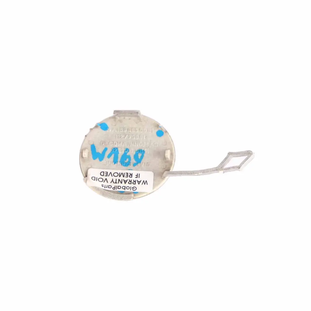 Mercedes W204 Paraurti posteriore Occhiello copertura Trim Cap Polar Silver 761 - SKU A1698850081-PLS - Numero di parte A1698850081