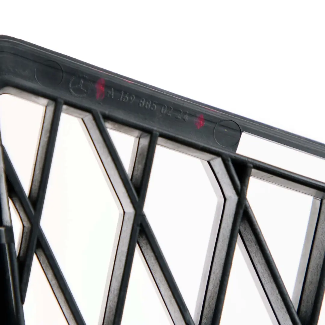 Mercede W169 Front Bumper Centre Grid Lower Grille Cover to with Part number A1698850224 Mercede W169 Front Bumper Centre Grid Lower Grille Cover - SKU A1698850224 - Part number A1698850224