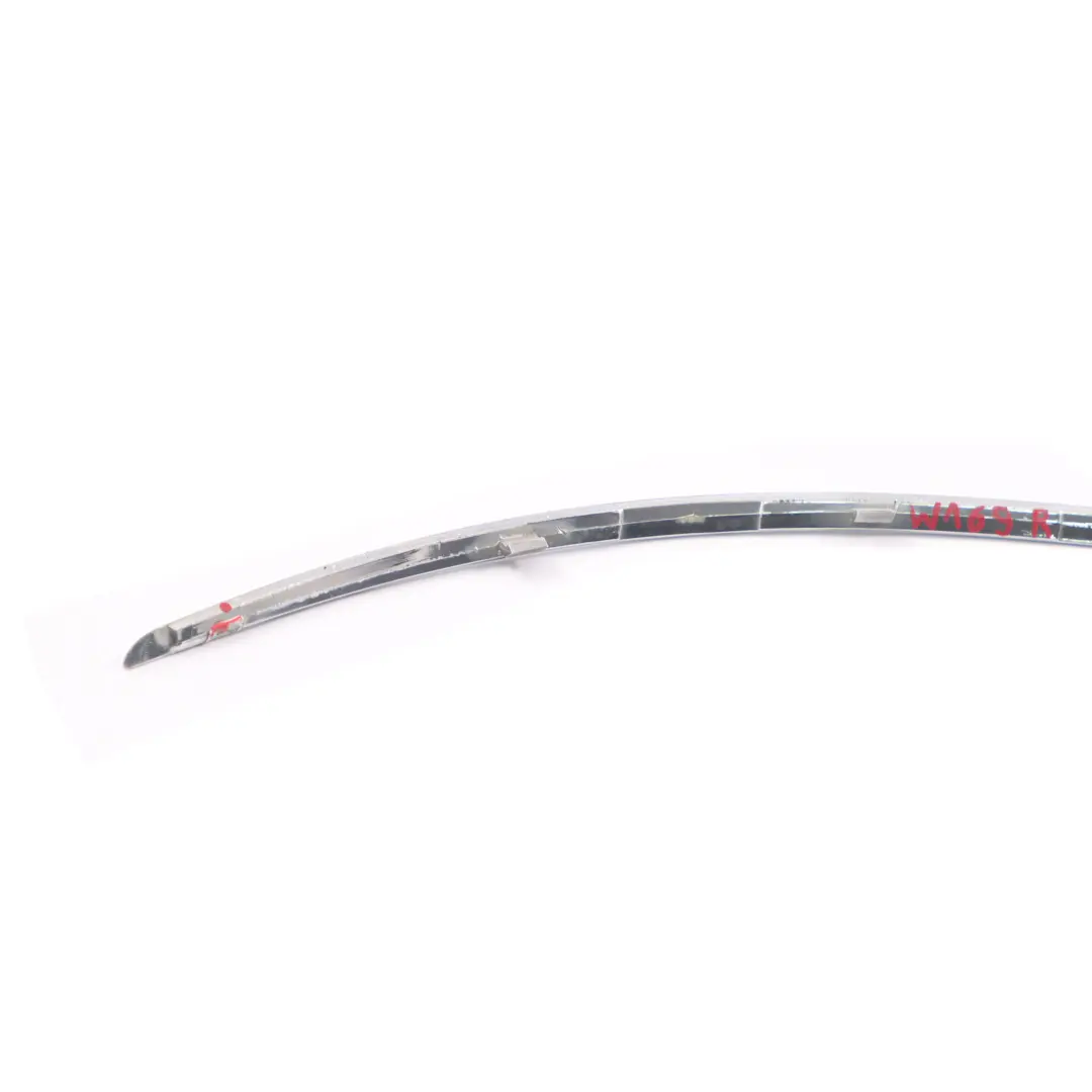Mercedes W169 Front Bumper Trim Strip Right O/S Facelift Chrome - SKU A1698850274 - Part number A1698850274