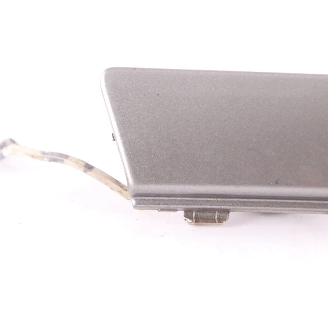 Front Bumper Tow Eye Hook Cover Cap Comet Grey - 748 to Mercedes W169 with Part number A1698850381 Mercedes W169 Front Bumper Tow Eye Hook Cover Cap Comet Grey - 748 - SKU A1698850381-KMG - Part number A1698850381