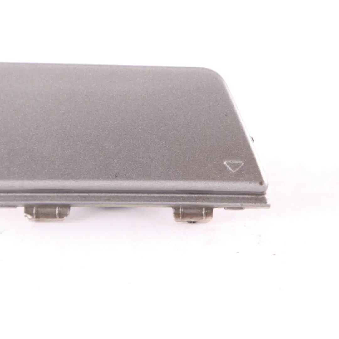 Front Bumper Tow Eye Hook Cover Cap Comet Grey - 748 to Mercedes W169 with Part number A1698850381 Mercedes W169 Front Bumper Tow Eye Hook Cover Cap Comet Grey - 748 - SKU A1698850381-KMG - Part number A1698850381