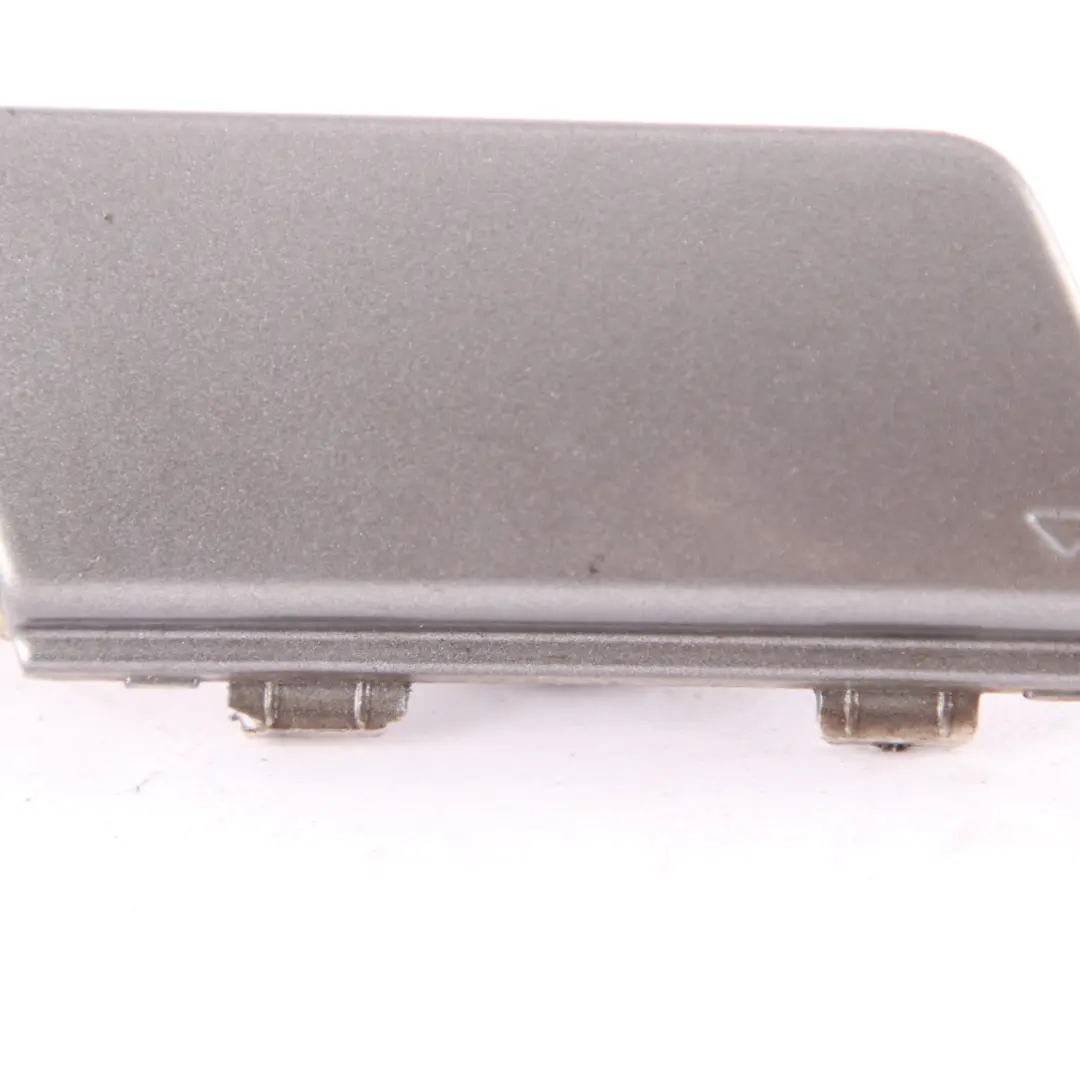 Front Bumper Tow Eye Hook Cover Cap Comet Grey - 748 to Mercedes W169 with Part number A1698850381 Mercedes W169 Front Bumper Tow Eye Hook Cover Cap Comet Grey - 748 - SKU A1698850381-KMG - Part number A1698850381