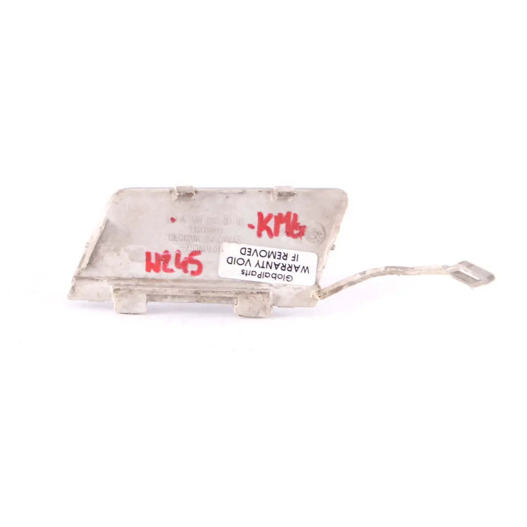 Mercedes W169 Front Bumper Tow Eye Hook Cover Cap Comet Grey - 748 - SKU A1698850381-KMG - Part number A1698850381