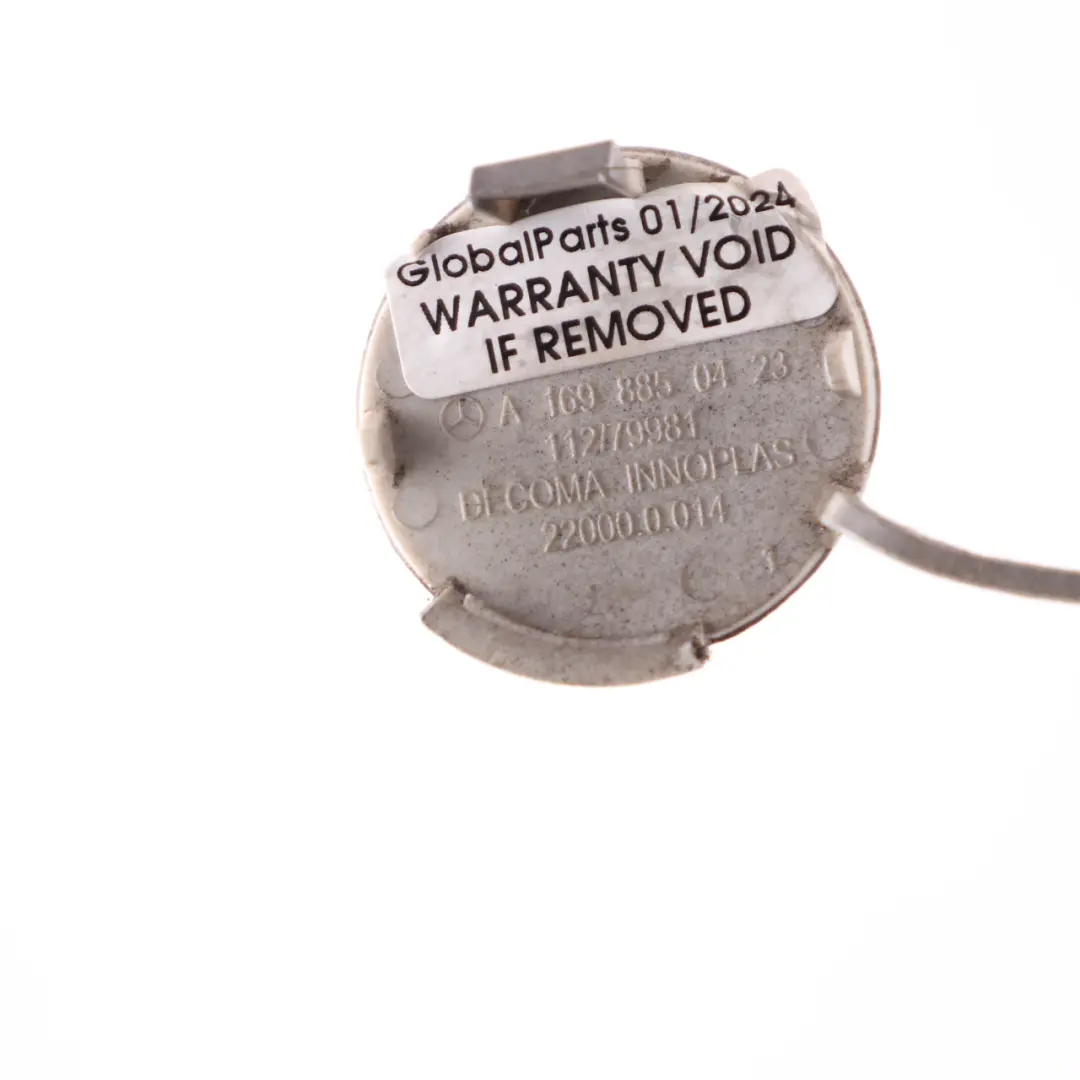 Bumper Towing Eye Hook Flap Cover Comet Grey 748 to Mercedes W245 Rear with Part number A1698850423 Mercedes W245 Rear Bumper Towing Eye Hook Flap Cover Comet Grey 748 - SKU A1698850423-KMG - Part number A1698850423