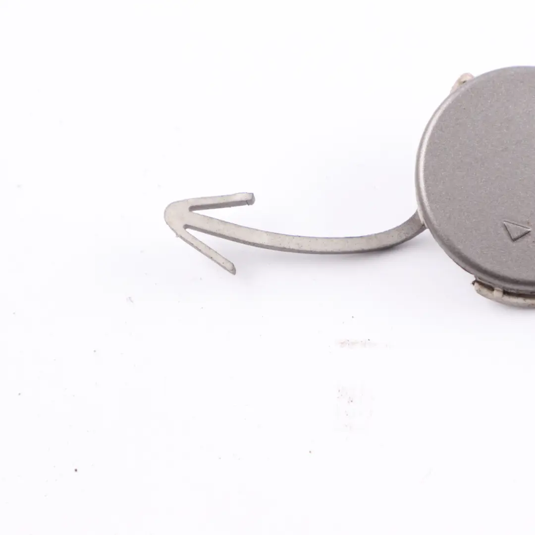 Bumper Towing Eye Hook Flap Cover Comet Grey 748 to Mercedes W245 Rear with Part number A1698850423 Mercedes W245 Rear Bumper Towing Eye Hook Flap Cover Comet Grey 748 - SKU A1698850423-KMG - Part number A1698850423