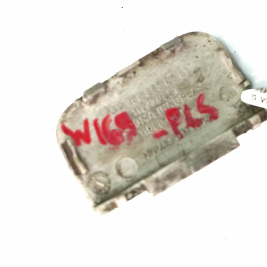 Mercedes W169 Front Bumper Towing Eye Cover Cap Polar Silver - 761 - SKU A1698850581-PLS - Part number A1698850581