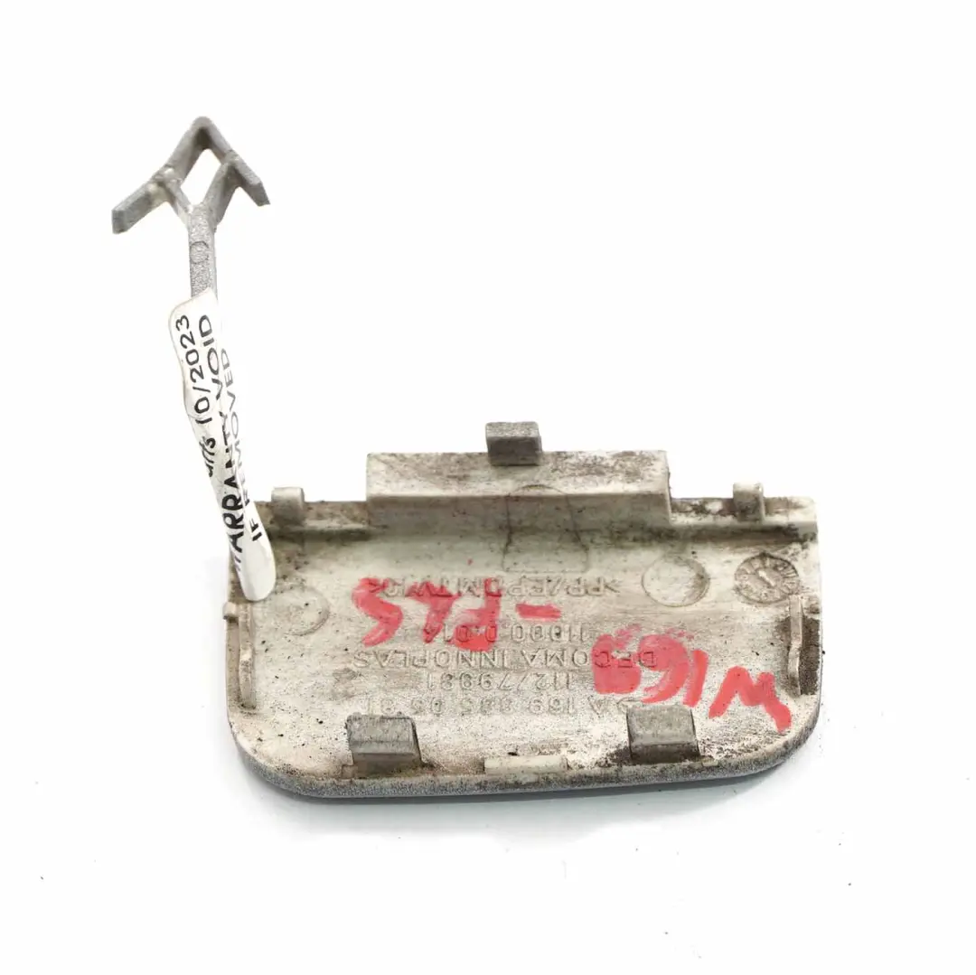 Parachoques delantero Mercedes W169 Ojo remolque Tapa Plata 761 para con número de pieza A1698850581 Parachoques delantero Mercedes W169 Ojo remolque Tapa Plata 761 - SKU A1698850581-PLS - Número de pieza A1698850581