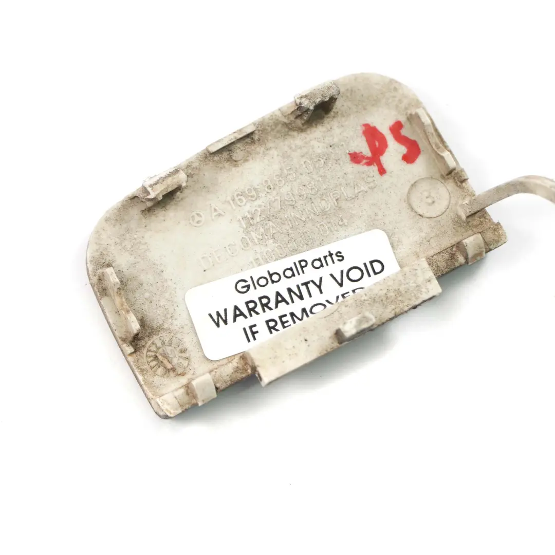 Mercedes-Benz A W169 Abdeckung Abschleppöse Vorne Polar Silver für mit Teilenummer A1698850581 Mercedes-Benz A W169 Abdeckung Abschleppöse Vorne Polar Silver - SKU A1698850581-PS - Teilenummer A1698850581