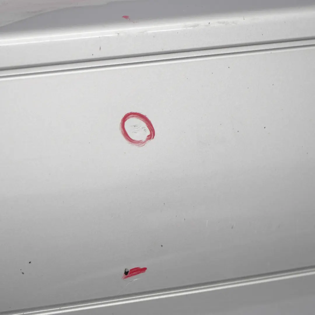 Mercedes W169 Rear Bumper Trim Panel Covering Polar Silver Metallic - 761 - SKU A1698850925-PLS - Part number A1698850925