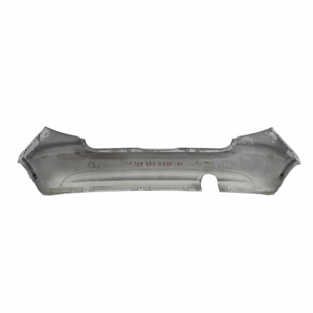 Bumper Trim Panel Covering Reef Silver Metallic - 783 to Mercedes W169 Rear with Part number A1698851725 Mercedes W169 Rear Bumper Trim Panel Covering Reef Silver Metallic - 783 - SKU A1698850925-RS - Part number A1698851725