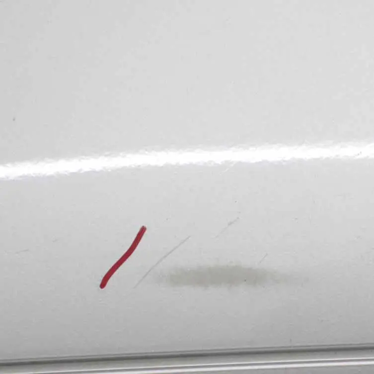 Bumper Trim Panel Covering Reef Silver Metallic - 783 to Mercedes W169 Rear with Part number A1698851725 Mercedes W169 Rear Bumper Trim Panel Covering Reef Silver Metallic - 783 - SKU A1698850925-RS - Part number A1698851725