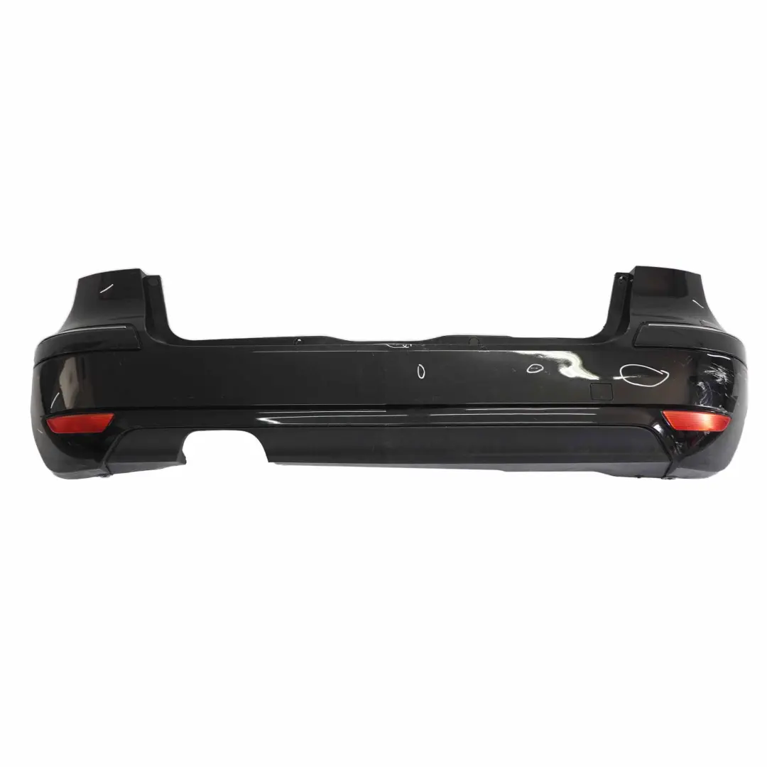 Bumper Trim Panel Kosmos Black Metallic - 191 to Mercedes W245 Rear with Part number A1698851038 Mercedes W245 Rear Bumper Trim Panel Kosmos Black Metallic - 191 - SKU A1698851038-KB - Part number A1698851038