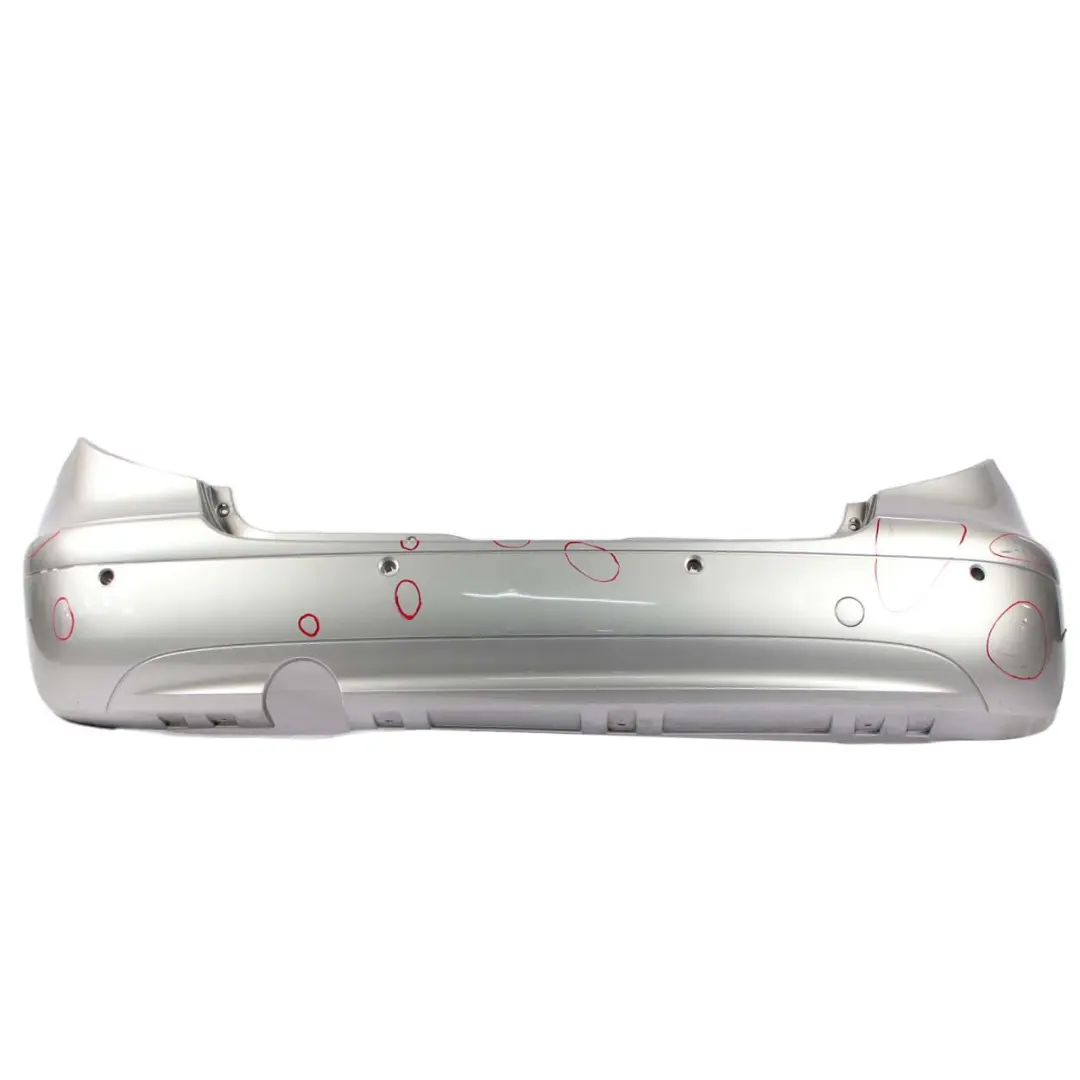 Bumper Mercedes W169 Classic Standard Trim Panel Polar Silver - 761 to Rear with Part number A1698851125 Rear Bumper Mercedes W169 Classic Standard Trim Panel Polar Silver - 761 - SKU A1698851125-PLS1 - Part number A1698851125